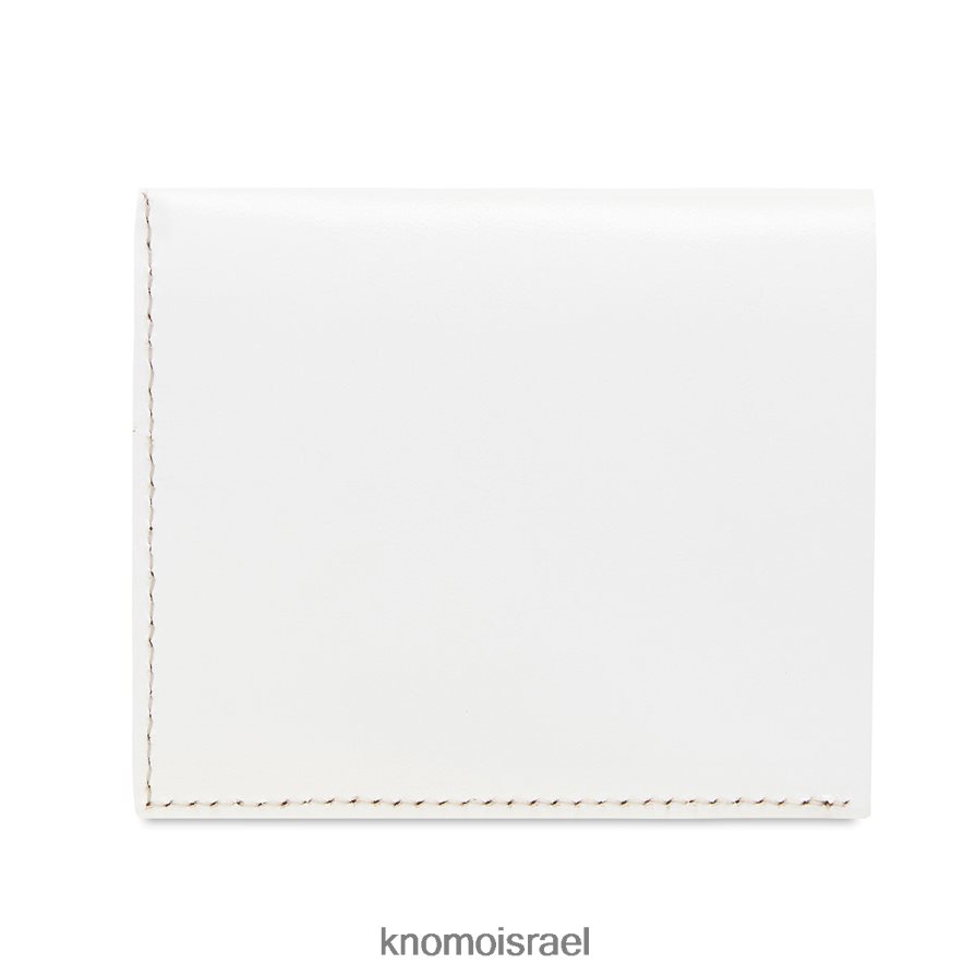 KNOMO ארנק עור דק N8D0BR67 אוסף יער חדש לבן